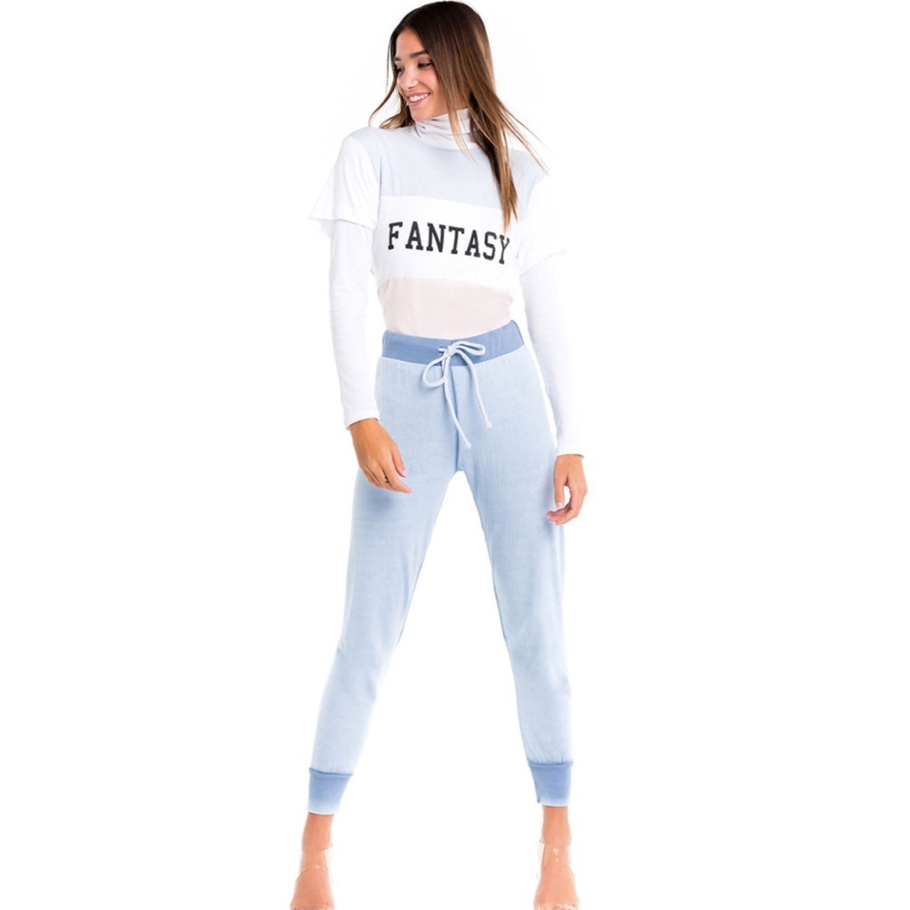 Wildfox Fantasy Color Blocked Legend Graphic Tee Woman T-Shirt Size S New